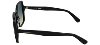 Longchamp LO808S women Black Squared Sunglasses