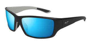 Maui Jim Local Kine Mj0810s Men Blue Geometric Sunglasses
