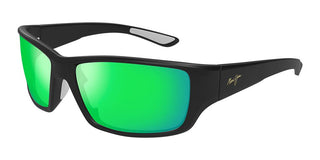 Maui Jim Local Kine Mj0810s Men Green Geometric Sunglasses
