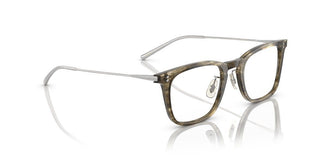 Oliver Peoples Loftin Ov 5543 Unisex Green Squared Eyeglasses