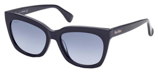 Max Mara LOGO 3 MM0009 unisex Blue Cat Eye Sunglasses
