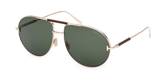 Tom Ford LOU-02 FT1308 unisex Rose gold Pilot Sunglasses
