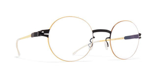Mykita LOVA unisex Gold Round Eyeglasses