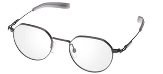 Dita Lancier LSA-108 unisex Black Round Eyeglasses