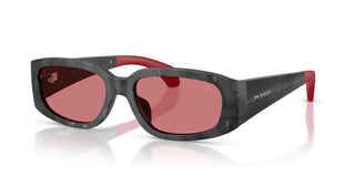 Moncler Lumin Me6014u Unisex Grey Rectangle Sunglasses