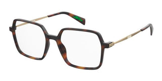 Levis Lv 1072 Women Havana Squared Eyeglasses