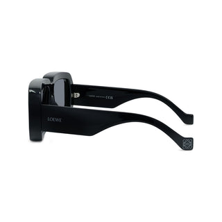 LOEWE Signature LW40064U unisex Black Squared Sunglasses