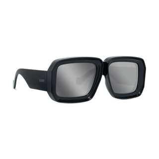 LOEWE Signature LW40064U unisex Black Squared Sunglasses