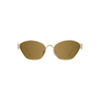 LOEWE Anagram LW40115U women Gold Cat Eye Sunglasses