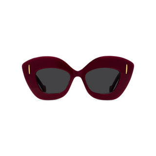 LOEWE Anagram LW40127I women Red Cat Eye Sunglasses