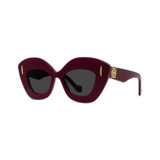 LOEWE Anagram LW40127I women Red Cat Eye Sunglasses