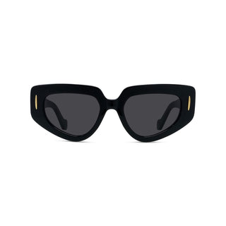 LOEWE Anagram LW40160I women Black Geometric Sunglasses