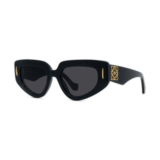 LOEWE Anagram LW40160I women Black Geometric Sunglasses