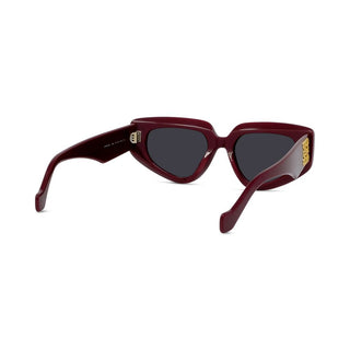 LOEWE Anagram LW40160I women Red Geometric Sunglasses