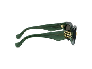 LOEWE Anagram LW40160I women Green Sunglasses