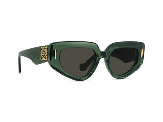 LOEWE Anagram LW40160I women Green Sunglasses