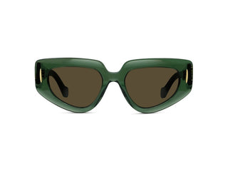 LOEWE Anagram LW40160I women Green Sunglasses