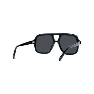 LOEWE Slim LW40161U women Black Rectangle Sunglasses