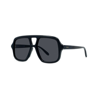 LOEWE Slim LW40161U women Black Rectangle Sunglasses
