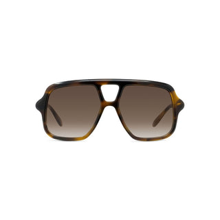 LOEWE Slim LW40161U women Havana Rectangle Sunglasses