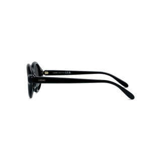 LOEWE Slim LW40162U women Black Round Sunglasses