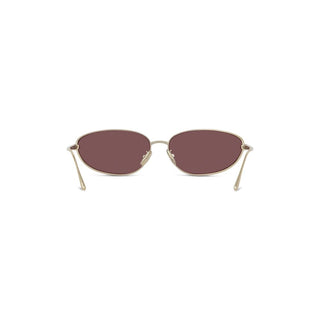 Loewe Signature Lw40164u Women Gold Oval Sunglasses