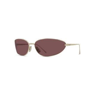 Loewe Signature Lw40164u Women Gold Oval Sunglasses