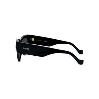 LOEWE Signature LW40168I men Black Geometric Sunglasses