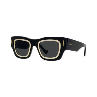 LOEWE Signature LW40168I men Black Geometric Sunglasses
