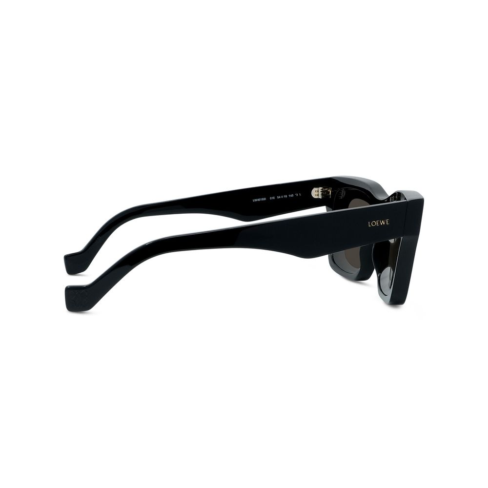 サングラス LOEWE Woman Sunglasses Black LW40169I 01E LOEWE Signature LW40169I men Black Geometric Sunglasses