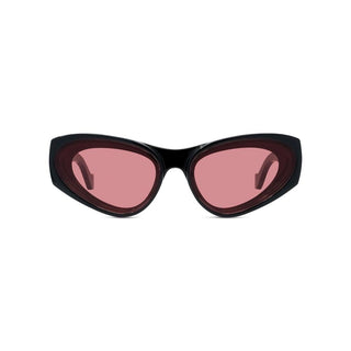LOEWE Signature LW40171U women Black Cat Eye Sunglasses