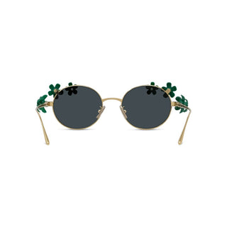 LOEWE Signature LW40173U women Gold Oval Sunglasses