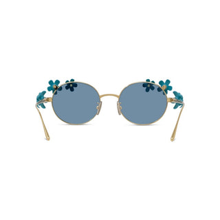 LOEWE Signature LW40173U women Gold Oval Sunglasses