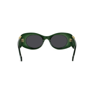 LOEWE Anagram LW40175U women Green Oval Sunglasses