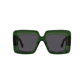LOEWE Anagram LW40176U women Green Oversize Sunglasses