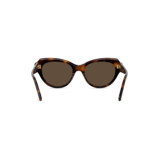 LOEWE Slim LW40178I women Havana Geometric Sunglasses