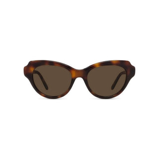 LOEWE Slim LW40178I women Havana Geometric Sunglasses