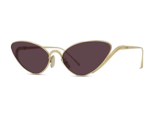 LOEWE Signature LW40179U women Gold Cat Eye Sunglasses