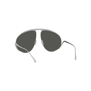 LOEWE Signature LW40180U women Silver Pilot Sunglasses