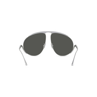 LOEWE Signature LW40180U women Silver Pilot Sunglasses