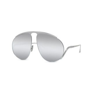 LOEWE Signature LW40180U women Silver Pilot Sunglasses