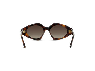 LOEWE Slim LW40185I women Havana Butterfly Sunglasses