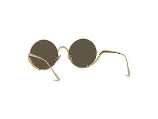 LOEWE Signature LW40187U women Gold Round Sunglasses