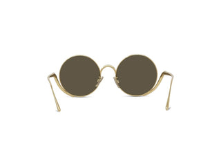 LOEWE Signature LW40187U women Gold Round Sunglasses