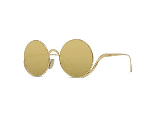 LOEWE Signature LW40187U women Gold Round Sunglasses