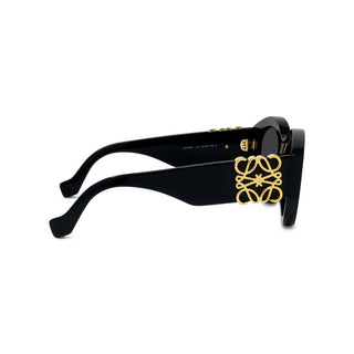 LOEWE LW40188I women Black Cat Eye Sunglasses