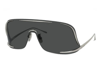 LOEWE Signature LW40193U unisex Silver Shield Sunglasses