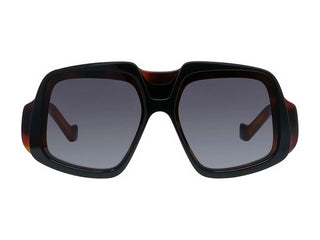 LOEWE Anagram LW40194I women Havana Geometric Sunglasses