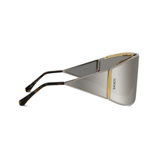 LOEWE LW40202U women Silver Shield Sunglasses