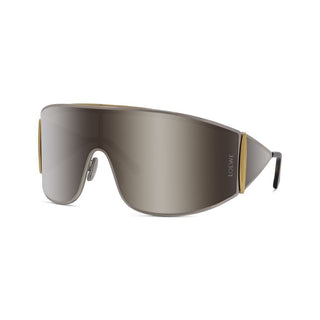 LOEWE LW40202U women Silver Shield Sunglasses